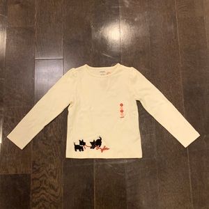 Gymboree Long Sleeve with cute puppy design